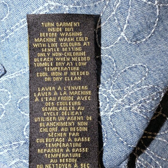 NWT House of Harlow 1960 | Floral Embroidered Denim Maxi Skirt Blue | Size 6 - Picture 13 of 13